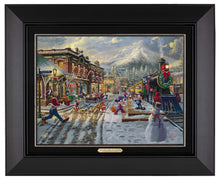 Load image into Gallery viewer, Disney Mickey and Minnie Candy Cane Express - Canvas Classics