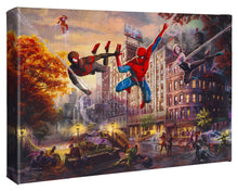 Load image into Gallery viewer, Spider-Man and Friends The Ultimate Alliance - 10" x 14" Gallery Wrapped Canvas 118676