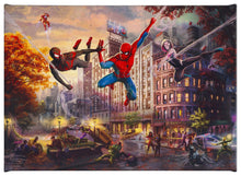 Load image into Gallery viewer, Spider-Man and Friends: The Ultimate Alliance - 10" x 14" Gallery Wrapped Canvas - Art Of Entertainment