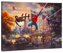 Load image into Gallery viewer, Spider-Man and Friends The Ultimate Alliance - 24" x 30" Gallery Wrapped Canvas 118678
