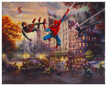 Load image into Gallery viewer, Spider-Man and Friends: The Ultimate Alliance - 24" x 30" Gallery Wrapped Canvas - Art Of Entertainment