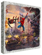 Load image into Gallery viewer, Spider-Man and Friends: The Ultimate Alliance - 14" x 14" Metal Box Art - Art Of Entertainment