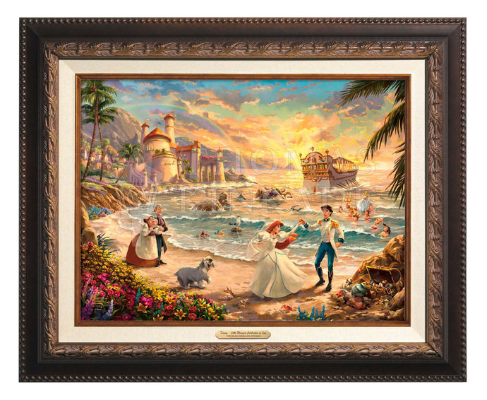 Disney Little Mermaid Celebration of Love - Canvas Classics - Art Of Entertainment