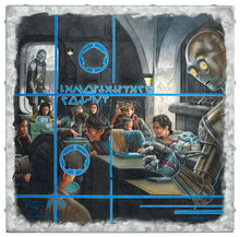 Load image into Gallery viewer, <em>The Mandalorian</em>™ - Getting Schooled - 14" x 14" Metal Box Art Metal Box Art - Art Of Entertainment