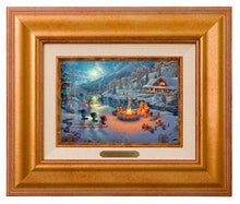Load image into Gallery viewer, Disney Mickey and Minnie Christmas Lodge - Brushworks