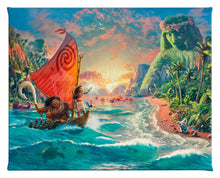 Load image into Gallery viewer, Disney Moana - 8" x 10" Gallery Wrapped Canvas