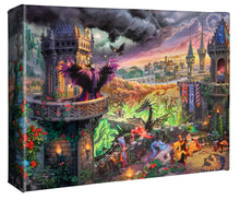 Load image into Gallery viewer, Disney Maleficent - 8" x 10" Gallery Wrapped Canvas