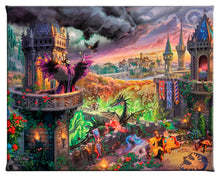 Load image into Gallery viewer, Disney Maleficent - 8" x 10" Gallery Wrapped Canvas