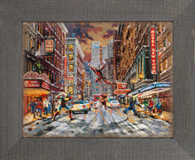 Load image into Gallery viewer, Deadpool - Snow Day - 12.5" x 16" Framed Metal Print