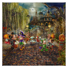 Load image into Gallery viewer, Disney Mickey and Minnie Halloween Fun - Gallery Wrapped Canvas
