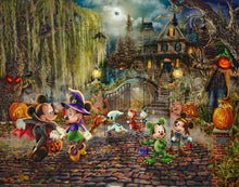 Load image into Gallery viewer, Disney Mickey and Minnie Halloween Fun - Standard Art Prints