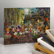 Load image into Gallery viewer, Disney Mickey and Minnie Halloween Fun - Standard Art Prints