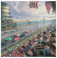 Load image into Gallery viewer, Indy 500 (Set of 3) - 14 x 14 Gallery Wrapped Canvas - 14" x 14" Gallery Wrapped Canvas - ArtOfEntertainment.com