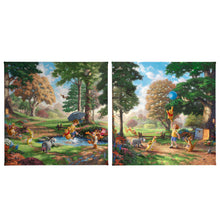 Load image into Gallery viewer, Disney Winnie the Pooh Collection (Set of 2 Wraps) - 14" x 14" Gallery Wrapped Canvas - ArtOfEntertainment.com