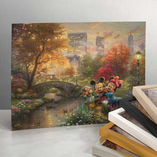 Load image into Gallery viewer, Mickey and Minnie - Sweetheart Central Park - Standard Art Prints - Art Of Entertainment