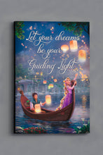 Load image into Gallery viewer, Disney Tangled - Let Your Dreams Be Your Guiding Light - Wood Sign