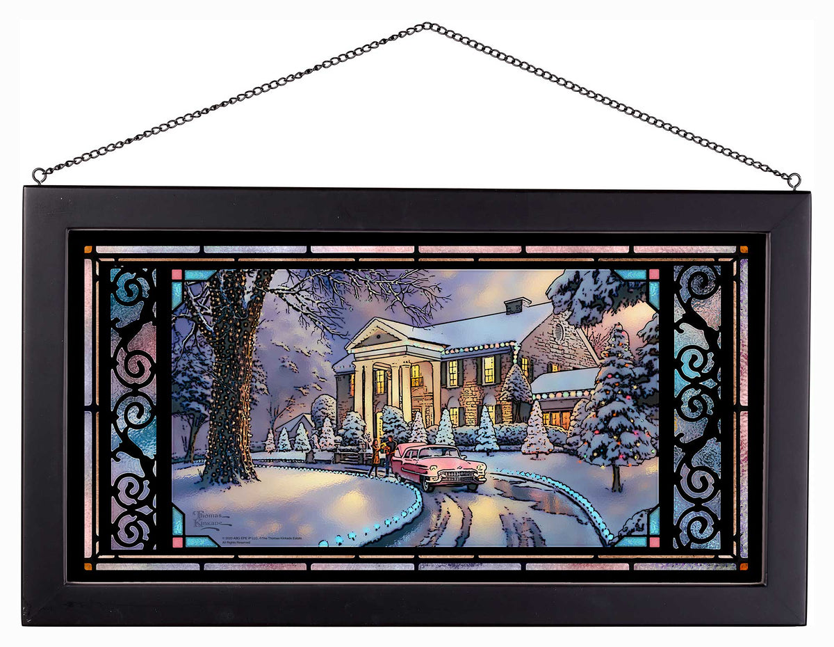 Framed Glass Art – Thomas Kinkade Studios