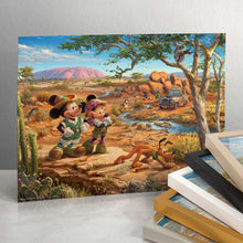 Load image into Gallery viewer, Mickey And Minnie In The Outback - 11" x 14" Art Prints 99481