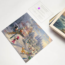 Load image into Gallery viewer, Art Prints Mickey's Victorian Christmas