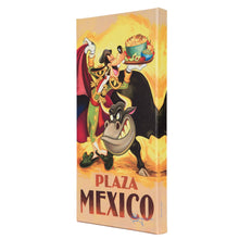 Load image into Gallery viewer, Goofy's Plaza Mexico - 18" x 9" Limited Edition Gallery Wrapped Canvas - Art Of Entertainment