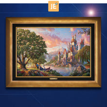 Load image into Gallery viewer, Beauty and the Beast II - Limited Edition Canvas (JE - Jewel Edition) - ArtOfEntertainment.com
