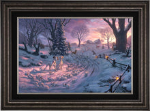 Load image into Gallery viewer, Disney - 101 Dalmatians on the Run - Limited Edition Canvas - SN - (Dark Pewter Frame)