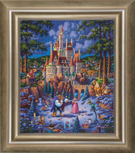 Load image into Gallery viewer, Beauty and the Beast Finding Love - Limited Edition Canvas (SN - Standard Numbered) - ArtOfEntertainment.com
