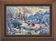 Load image into Gallery viewer, Beauty and the Beast's Winter Enchantment - Limited Edition Canvas (SN - Standard Numbered) - ArtOfEntertainment.com