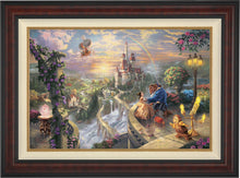Load image into Gallery viewer, Beauty and the Beast Falling in Love - Limited Edition Canvas (JE - Jewel Edition) - ArtOfEntertainment.com