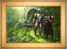 Load image into Gallery viewer, <em>The Mandalorian</em>™ - Brothers in Arms - Limited Edition Canvas (SN - Standard Numbered)