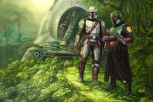 Load image into Gallery viewer, <em>The Mandalorian</em>™ - Brothers in Arms - Limited Edition Canvas (SN - Standard Numbered)