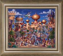Load image into Gallery viewer, Aladdin - Celebration in Agrabah - Limited Edition Canvas (SN - Standard Numbered) - Art Of Entertainment