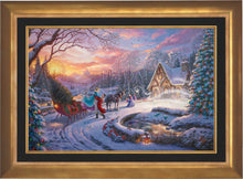 Load image into Gallery viewer, Disney Cinderella Bringing Home the Tree - Limited Edition Canvas (JE - Jewel Edition)