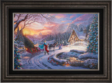Load image into Gallery viewer, Disney Cinderella Bringing Home the Tree - Limited Edition Canvas (JE - Jewel Edition)