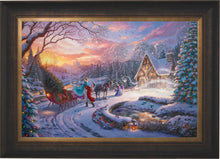 Load image into Gallery viewer, Disney Cinderella Bringing Home the Tree - Limited Edition Canvas (JE - Jewel Edition)