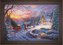 Load image into Gallery viewer, Disney Cinderella Bringing Home the Tree - Limited Edition Canvas (JE - Jewel Edition)
