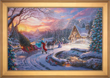 Load image into Gallery viewer, Disney Cinderella Bringing Home the Tree - Limited Edition Canvas (JE - Jewel Edition)
