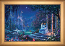 Load image into Gallery viewer, Cinderella Dancing in the Starlight - Limited Edition Canvas (SN - Standard Numbered) - ArtOfEntertainment.com