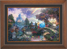 Load image into Gallery viewer, Cinderella Wishes Upon a Dream - Limited Edition Canvas (JE - Jewel Edition) - ArtOfEntertainment.com