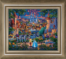 Load image into Gallery viewer, Cinderella's Enchanted Evening - Limited Edition Canvas (SN - Standard Numbered) - ArtOfEntertainment.com