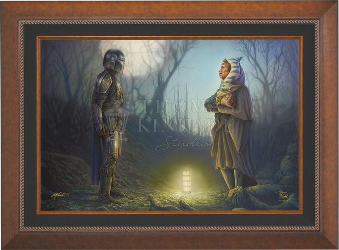 <em>The Mandalorian</em>™ - Connection - Limited Edition Canvas (SN - Standard Numbered) Limited Edition Canvas - Art Of Entertainment