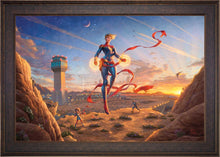 Load image into Gallery viewer, Captain Marvel - Dawn of A New Day - Limited Edition Canvas (SN - Standard Numbered) - ArtOfEntertainment.com