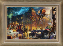 Load image into Gallery viewer, The Dark Knight Saves Gotham City - Limited Edition Canvas (SN - Standard Numbered) - ArtOfEntertainment.com