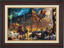 Load image into Gallery viewer, The Dark Knight Saves Gotham City - Limited Edition Canvas (SN - Standard Numbered) - ArtOfEntertainment.com