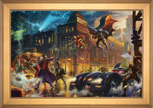 Load image into Gallery viewer, The Dark Knight Saves Gotham City - Limited Edition Canvas (SN - Standard Numbered) - ArtOfEntertainment.com
