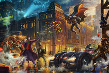 Load image into Gallery viewer, Dark Knight Saves Gotham City, The - Limited Edition Canvas - SN - (Unframed)