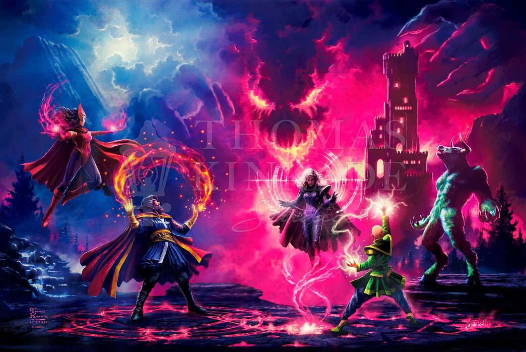 Doctor Strange vs. The Dark Despot - Limited Edition Canvas (SN - Standard Numbered) - Art Of Entertainment