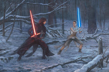 Load image into Gallery viewer, The Duel: Rey vs. Ren - Limited Edition Canvas - SN - (Unframed)