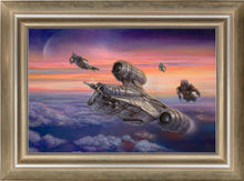 Load image into Gallery viewer, The Mandalorian - The Escort - Limited Edition Canvas (SN - Standard Numbered) - ArtOfEntertainment.com