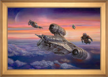 Load image into Gallery viewer, The Mandalorian - The Escort - Limited Edition Canvas (SN - Standard Numbered) - ArtOfEntertainment.com